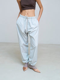 Pantaloni loose fit - Salvia - Licia Florio for Alysi