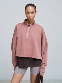 Felpa cropped  - Blush -  Licia Florio for Alysi