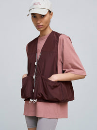 Gilet - Choco - Licia Florio for Alysi