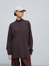 T-shirt Long Sleeve - Choco - Licia Florio for Alysi